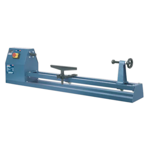 Sealey Sm1308 Variable-Speed Wood Lathe – 1000Mm Capacity, 370W, 230V 1