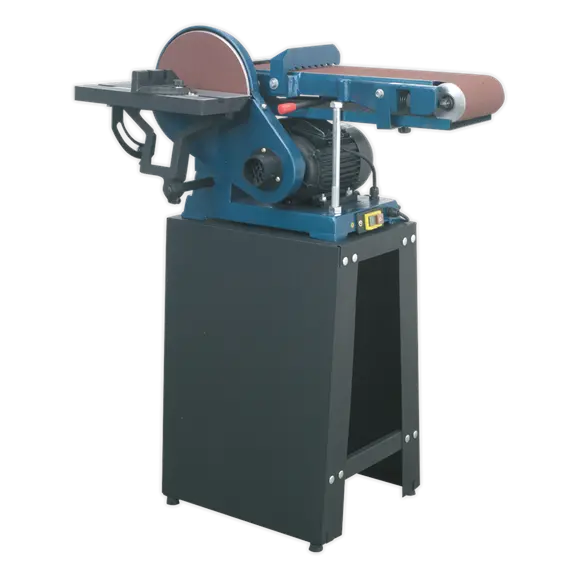 Sealey Sm15 Floor-Standing Belt And Disc Sander – 1220 X 150Mm Belt / 230Mm Disc 1