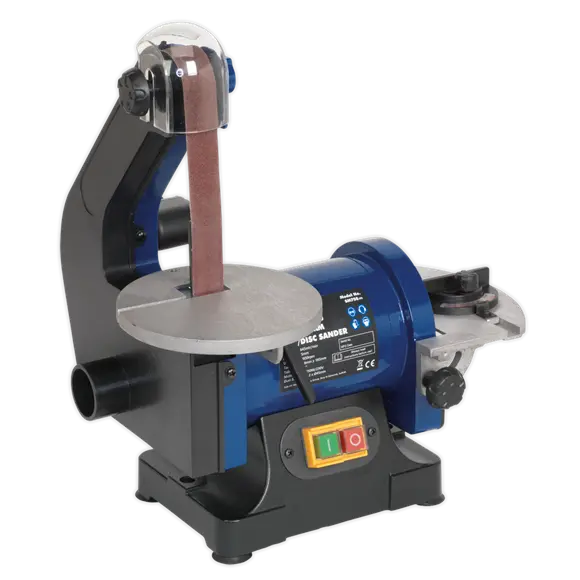 Sealey Sm750 Compact Belt & Disc Sander – 25 × 762Mm Belt / Ø125Mm Disc, 250W 1