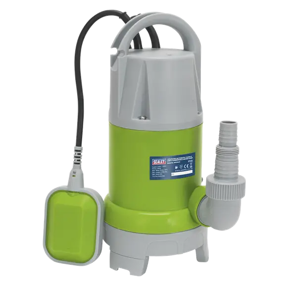 Sealey Wpcd215 217 L/Min Clean & Dirty Water Submersible Pump – 230V Auto 1