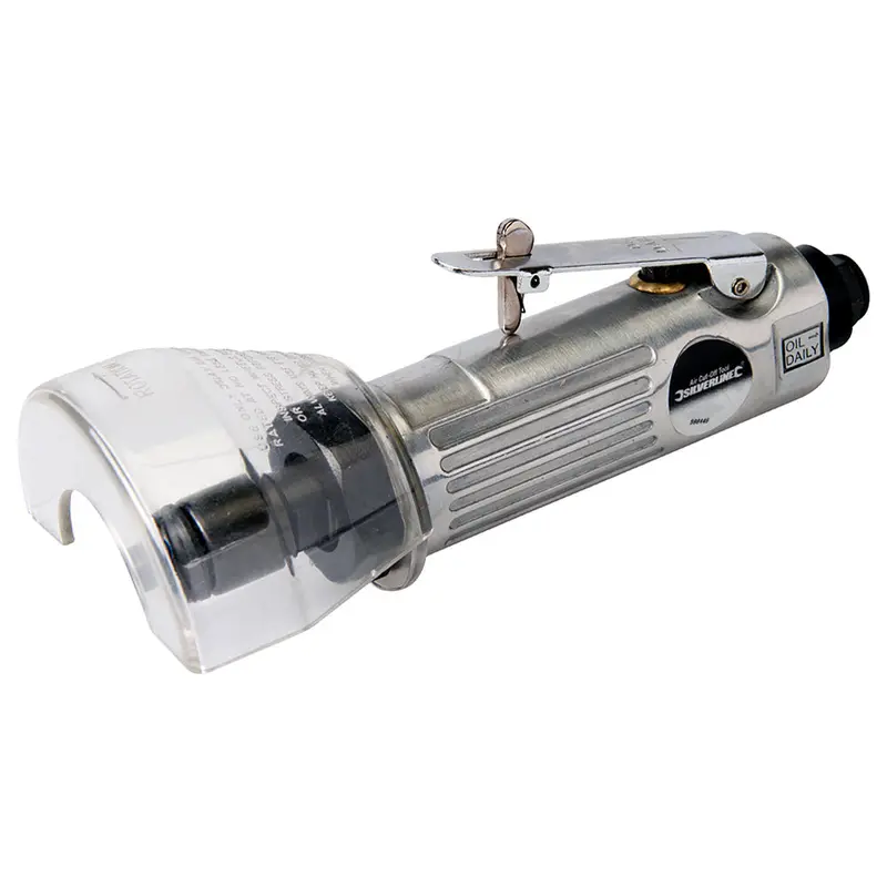 Silverline 3-Inch Pneumatic Cut-Off Saw – Straight-Grip Air Grinder For Metal & Masonry 1