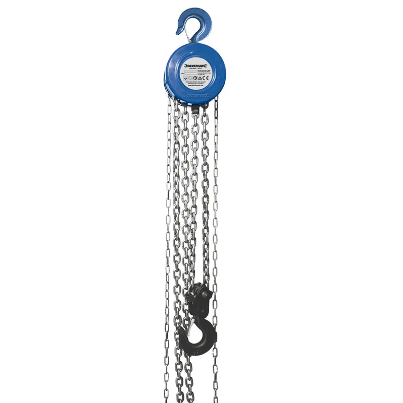 Silverline 3000Kg Capacity Chain Block – 3-Meter Lift Height 1