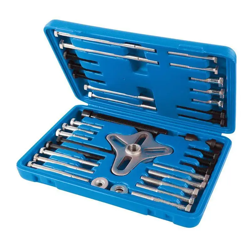 Silverline 46-Piece Harmonic Balancer Puller Kit (40–93Mm Range) 1
