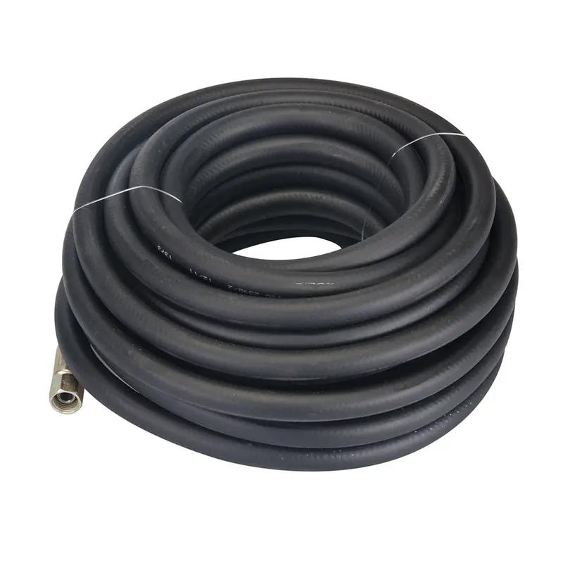 Silverline 633578 Air Line Rubber Hose – 10-Metre Flexible Compressed Air Tubing 1