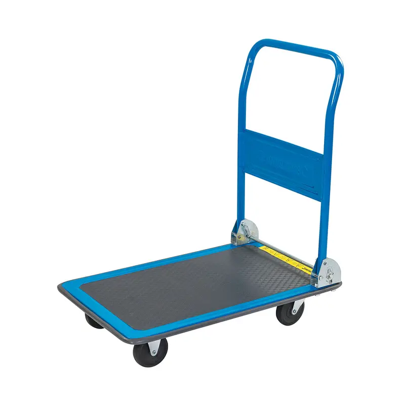 Silverline 675213 Folding Platform Truck – 150 Kg Load Capacity, Compact Collapsible Design 1