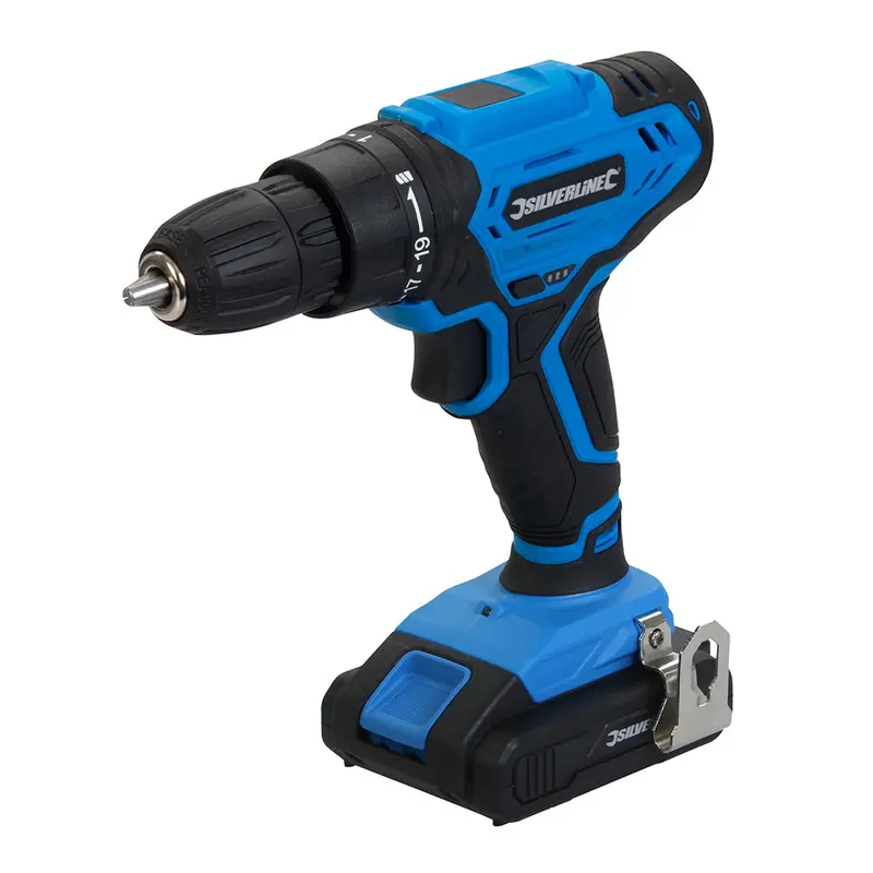 Silverline 975325 Cordless 18V Drill Driver – Compact & High-Torque 1