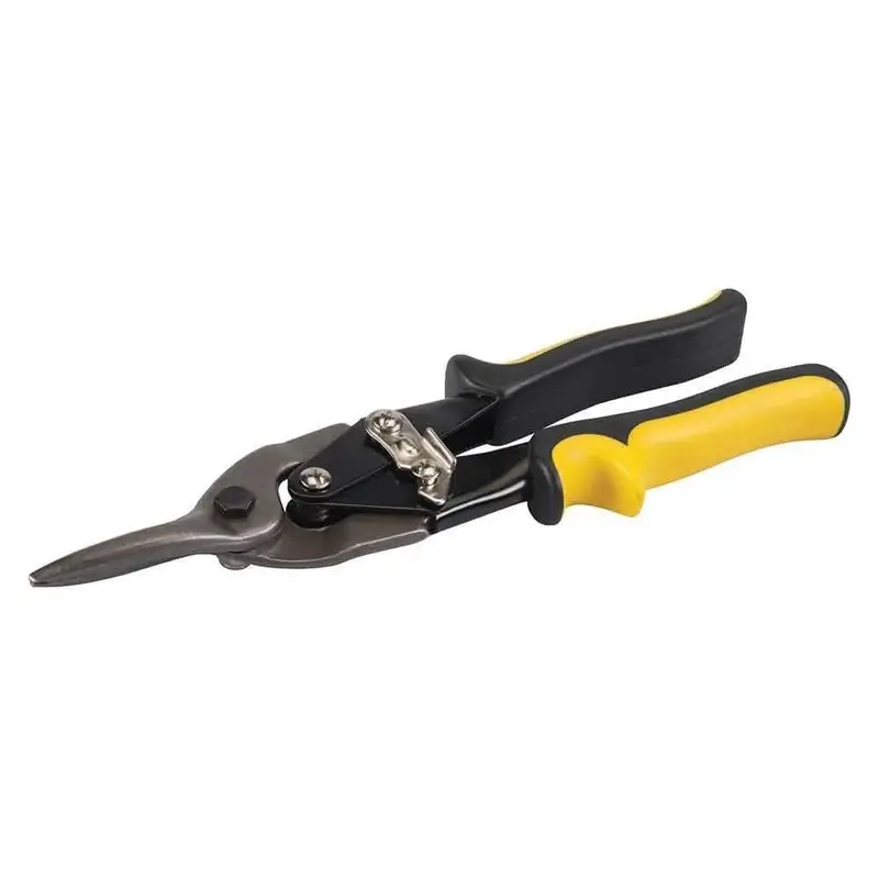 Silverline Aviation Snips – Straight-Cut Tin Shears (245 Mm / 9.5") For Sheet Metal Work 1
