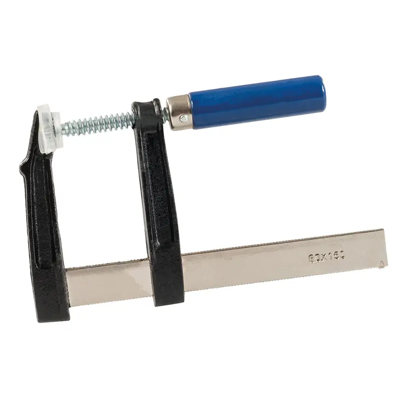Silverline Euro F-Clamp – 150 X 80Mm Face Plate 1