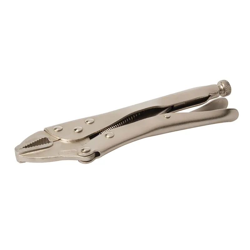 Silverline Pl101 Straight-Jaw Self-Locking Pliers – 220Mm Grip Length 1