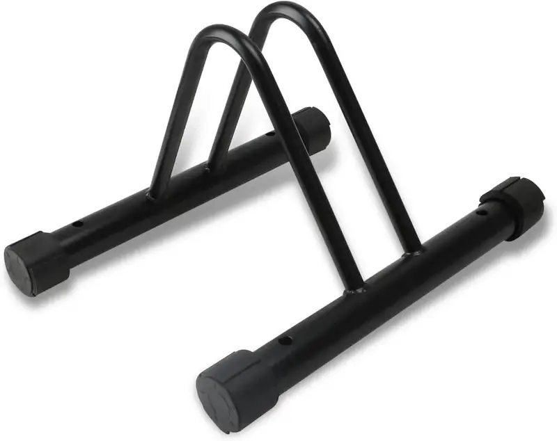 Sturdy Freestanding Bike Parking Stand For Secure Indoor Or Outdoor Bicycle Storage 1