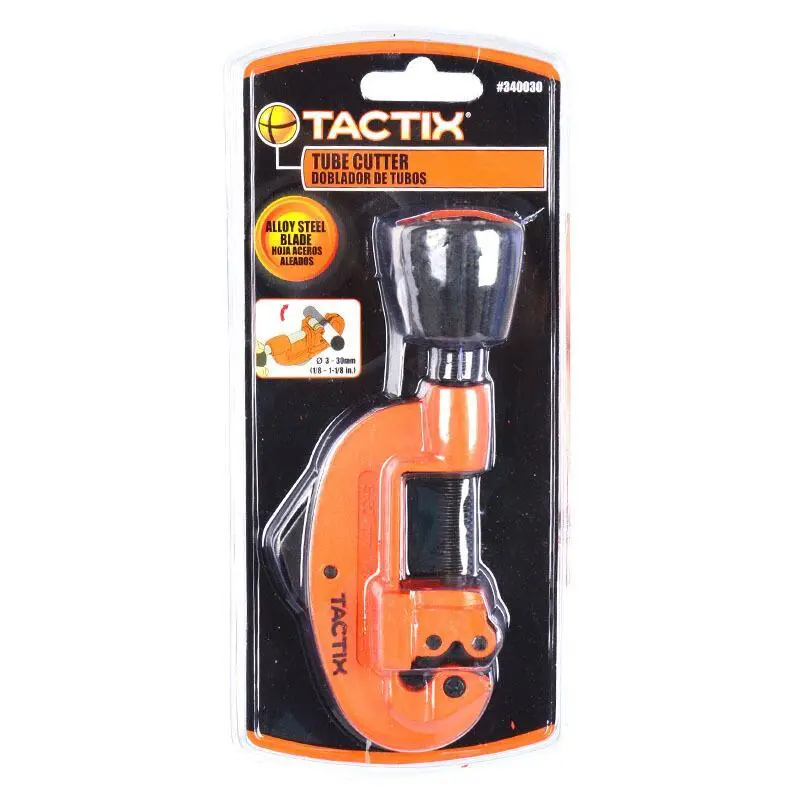 Tactix 340030 Adjustable Tube Cutter – 3030Mm Length, 1/8" To 1 1/8" / 3–30Mm Range 1