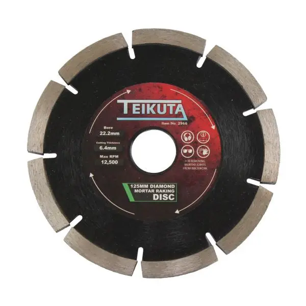 Teikuta 115Mm Diamond Mortar Raking Disc – 7Mm Thickness, 22.2Mm Arbor 1