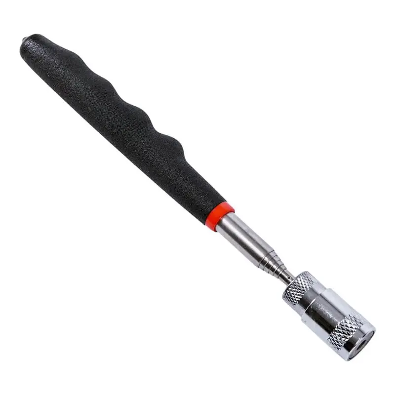 Telescopic Magnetic Pickup Tool With 3 Led Lights — Extends To 80 Cm 1