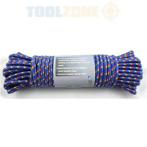 Toolzone 12 Mm × 30 M Heavy-Duty Multipurpose Utility Rope 1