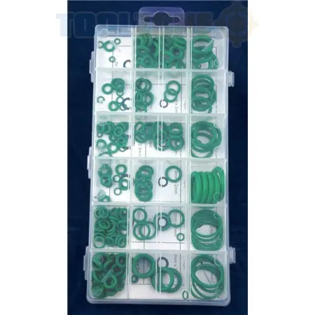 Toolzone 205-Piece Hnbr O-Ring Assortment – 3 Mm To 22 Mm Internal Diameters 1