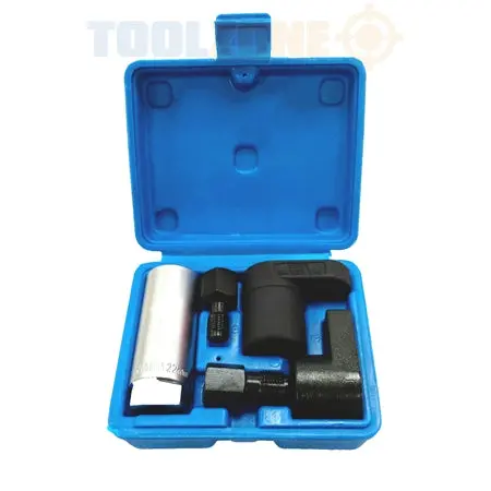 Toolzone 5-Piece Oxygen Sensor Socket And Thread Chaser Set For Automotive Use 1