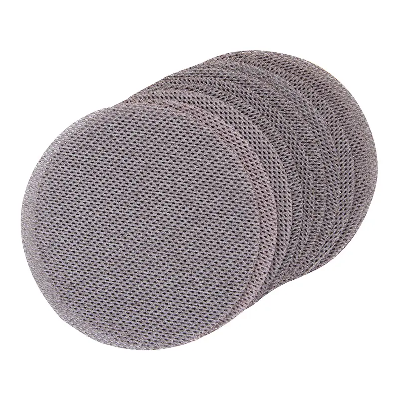 Triton 240-Grit Hook-And-Loop Mesh Sanding Discs – 150Mm Diameter, 10-Pack 1