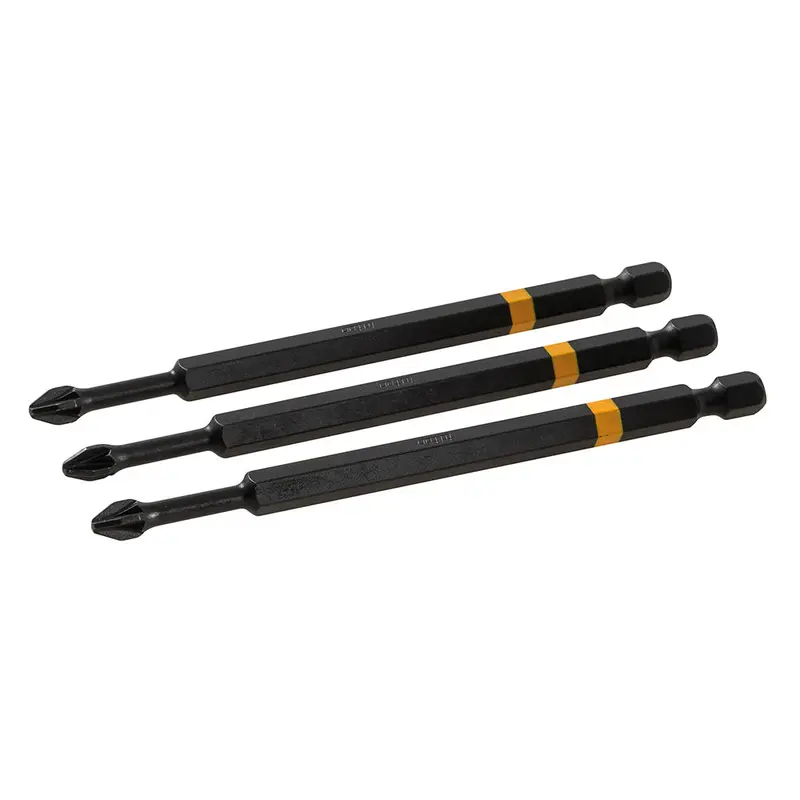 Triton Pz2 Pozi Impact Screwdriver Bit – 110Mm, 3-Pack 1