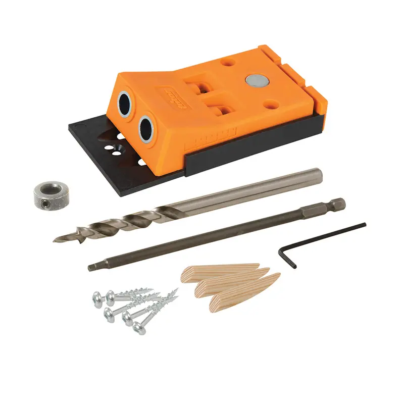 Triton T2Phj Double Mini Pocket-Hole Jig – Compact, Dual-Hole Precision Drilling 1