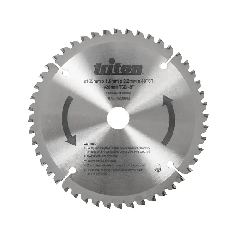 Triton Tts48Tcg Premium 48-Tooth Carbide-Tipped Plunge Track Saw Blade 1