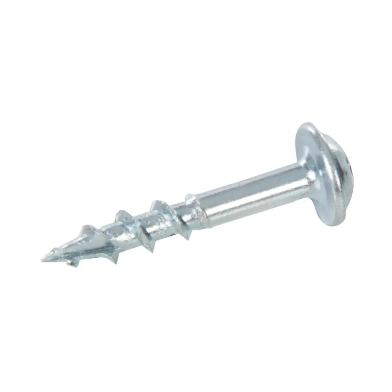 Triton Zinc-Coated Pocket-Hole Screws – 8 × 1", Washer Head, Coarse Thread, 100-Pack 1