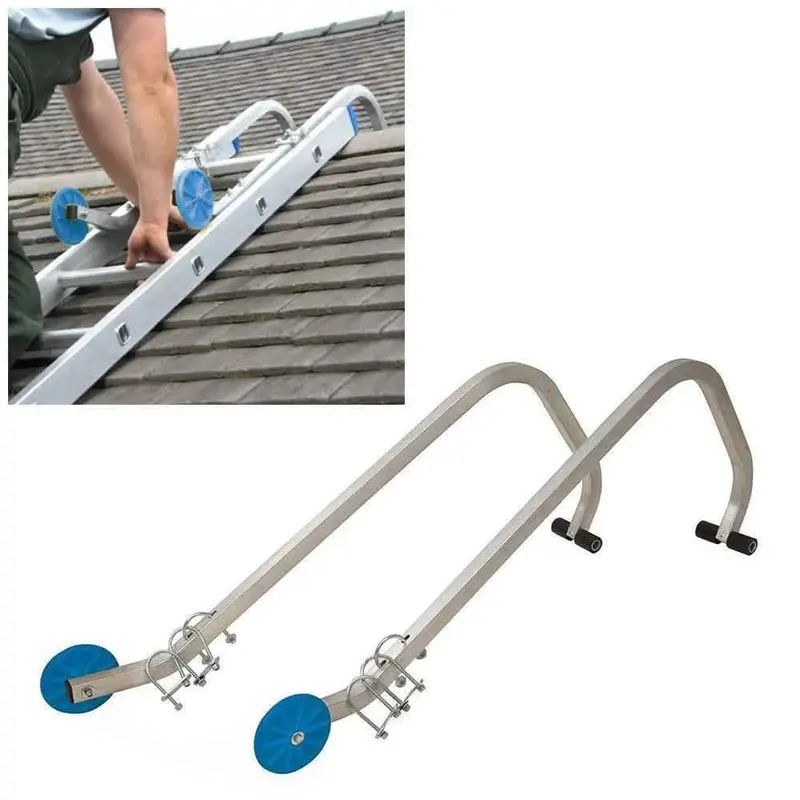 Universal Roof Extension Ladder Hook Kit With Wheels And Fixings – Lifetime Warranty Guaranteed 1