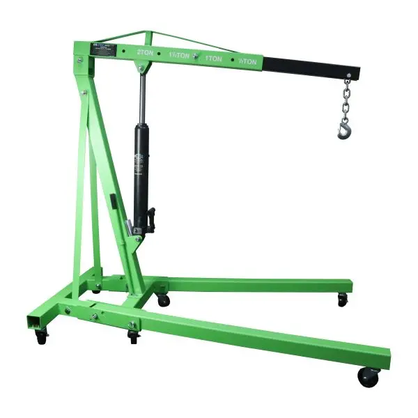 Us Pro 2-Ton Compact Folding Hydraulic Engine Crane – Model 10117 1