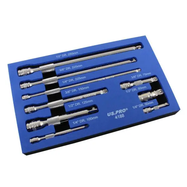 Us Pro 4188 — 9-Piece Wobble Extension Bar Kit 1