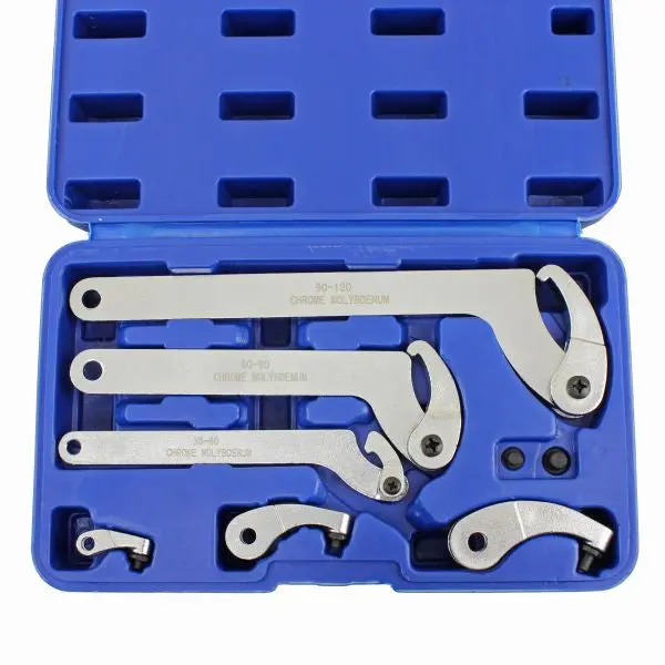 Us Pro 6811 Adjustable Hook-And-Pin Wrench Kit 1
