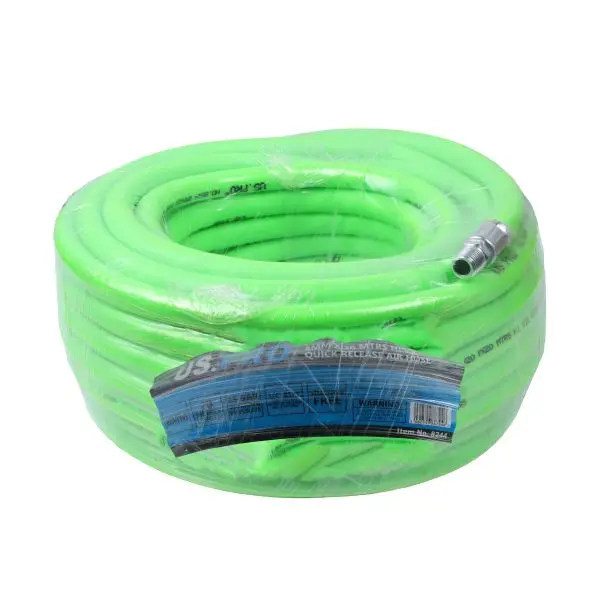 Us Pro 8244 Fluorescent 8Mm × 20M Quick-Release Air Hose – 15 Bar 1