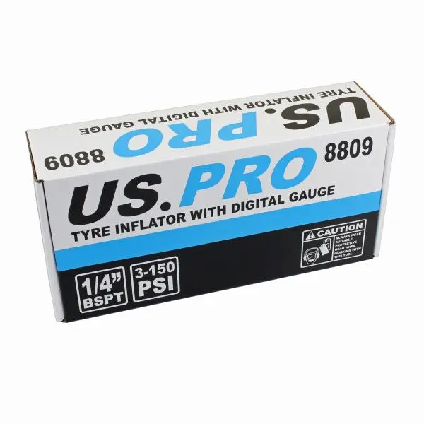 Us Pro 8809 Digital Tyre Inflator With Backlit Lcd Pressure Display 1