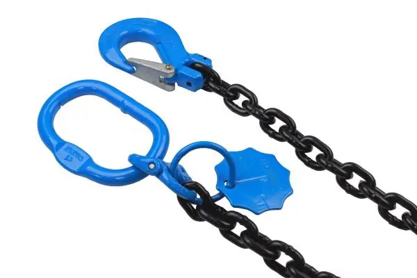 Us Pro 9108 Single-Leg Chain Sling – 1M, 8Mm G80, 2T Capacity 1