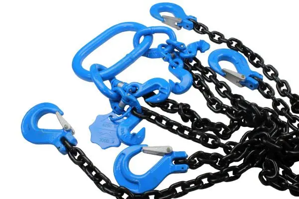 Us Pro 9110 Adjustable 4-Leg Chain Sling – 2M, 8Mm G80, 4.25T Capacity 1