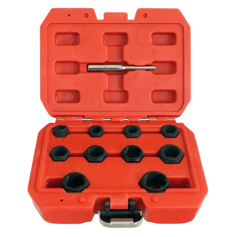 Voche 11-Piece Grip & Twist Socket Set For Rounded Bolts And Locking Wheel Nut Removal 1