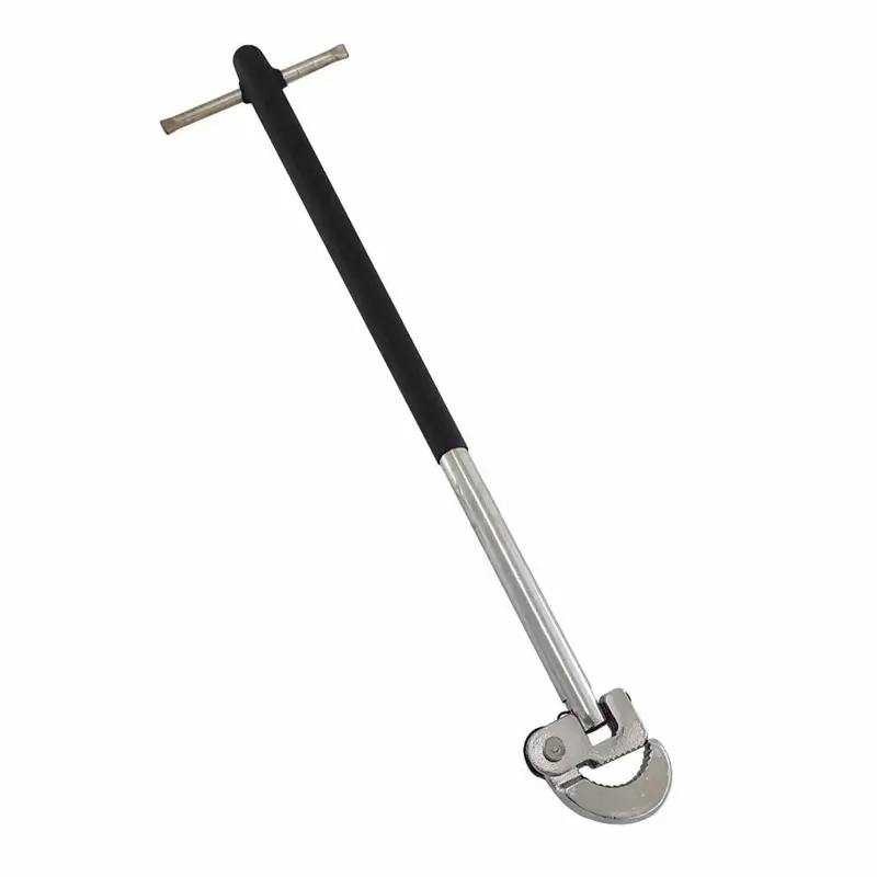 Voche® 440Mm Adjustable Basin Wrench – Ergonomic Soft-Grip Tap Nut Spanner For Plumbers 1