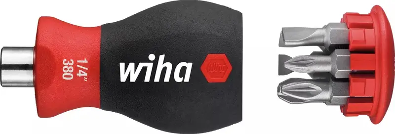 Wiha Magnetic Screwdriver With Integrated Bit Magazine – Quick-Access Precision Tool 1