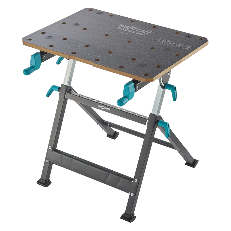 Wolfcraft Master 650 Ergo – Height-Adjustable Clamping & Workbench System 1