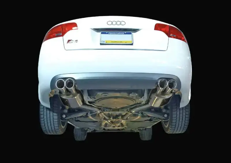 Awe Tuning B7 S4 Touring Edition Exhaust System With Polished Silver Tips 1