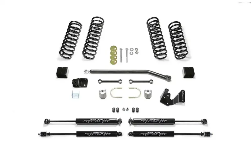 Fabtech Sport Ii Lift Kit With Stealth Shocks For 2007–2018 Jeep Jk 4-Door 1