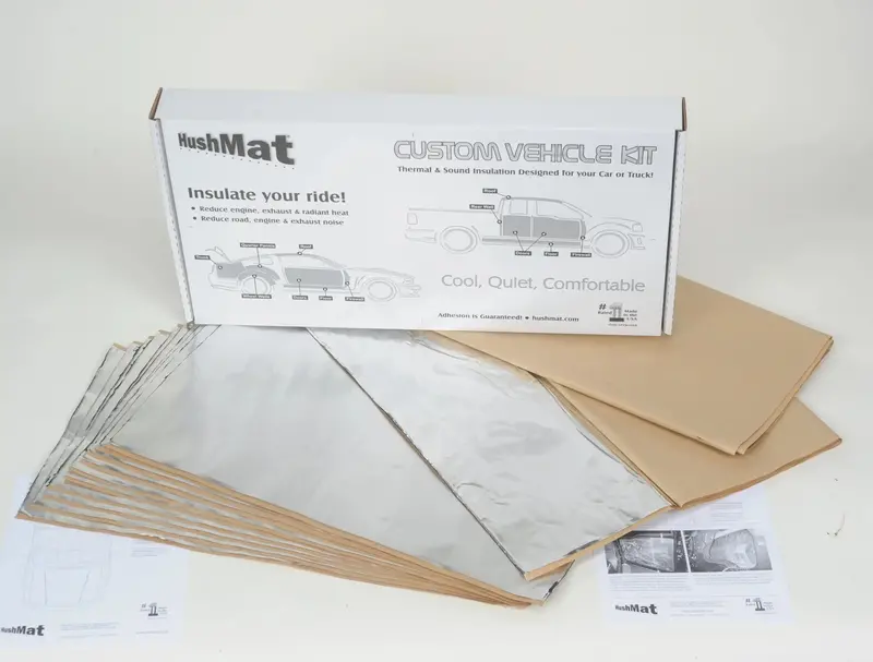 Hushmat 72650 Acoustic & Thermal Insulation Kit – Crew Cab Truck Specific 1