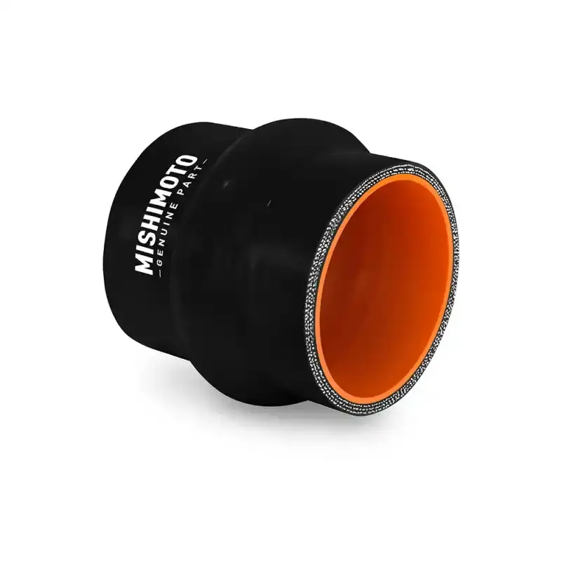 Mishimoto 4-Inch Hump Hose Silicone Coupler – Black Reinforced Connector 1