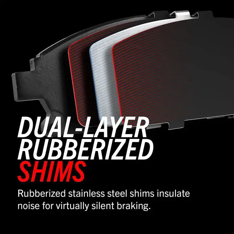 Powerstop Z17 Evo Ceramic Brake Pad Kit (17-995) – Heavy-Duty Friction Material For Daily And Light Performance Use 1