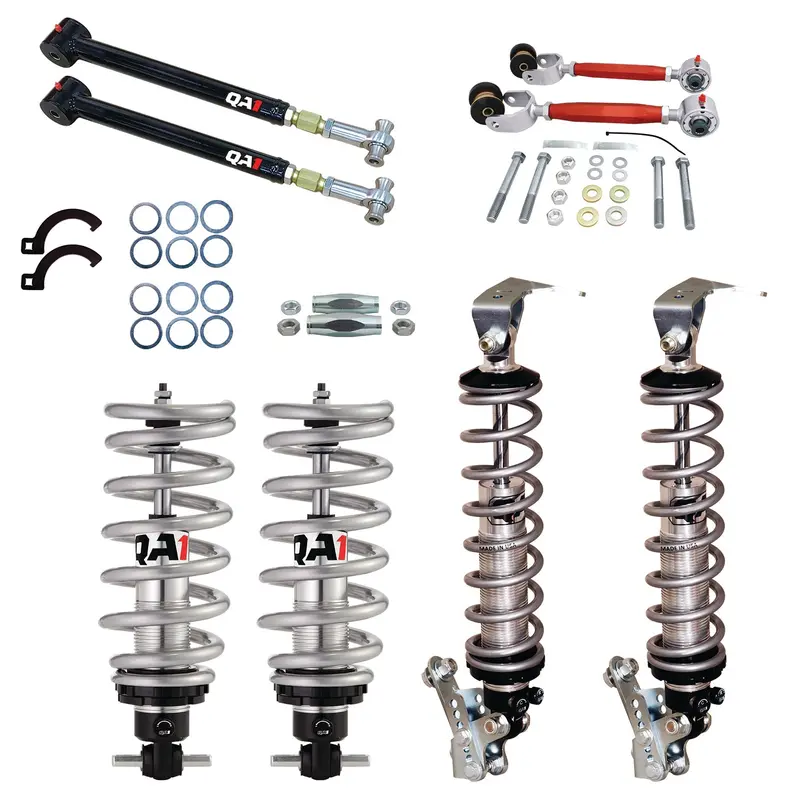 Qa1 Bw01-Gmb4 Level 1 Big Wheel Kit. For Use With 71-76 Gm B-Body. Shocks On All Four Corners. 1