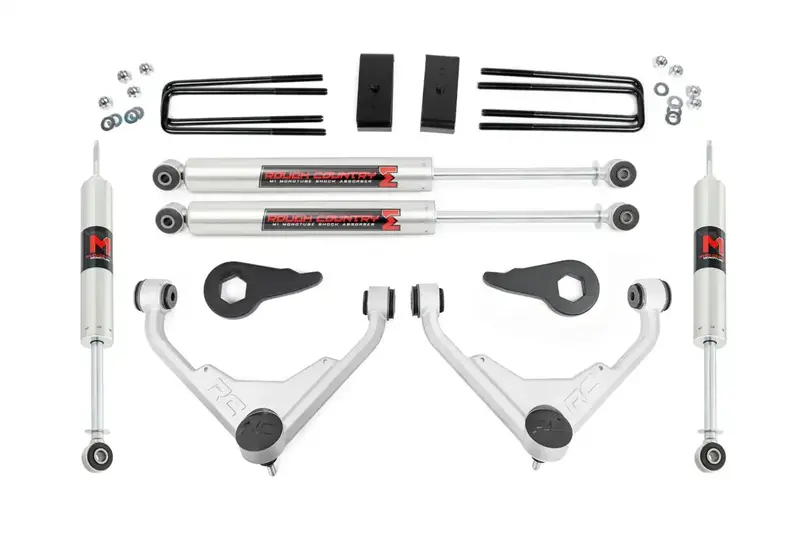 Rough Country 3-Inch Suspension Lift Kit With Monotube Shocks – Fk/Ff Code M1 (Model 85941) 1