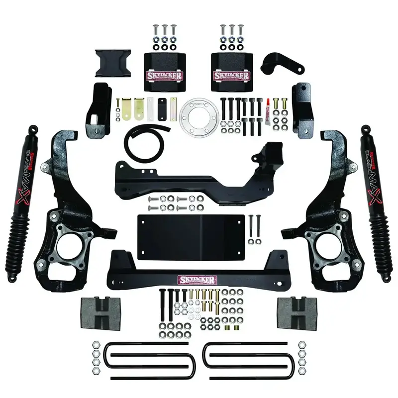Skyjacker 6-Inch Black Max Suspension Lift Kit For Full-Size Trucks 1