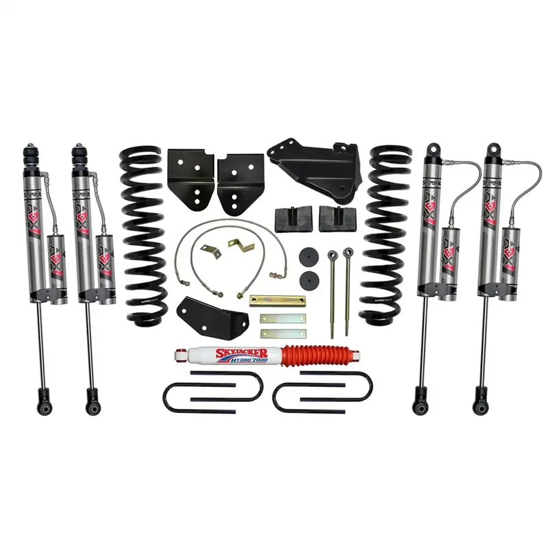 Skyjacker F5451K3-X 4-Inch Lift Kit – Includes Adx 2.0 Remote Reservoir Monotube Shocks 1