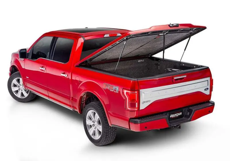 Undercover Elite Lx Hard Folding Tonneau Cover – Uc1148L-50 (2014–2018 Sierra 1500 / 2015–2019 Hd Models) 1