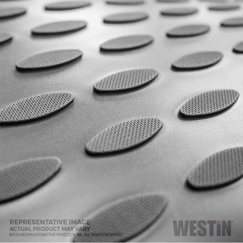 Westin Profile Floor Liners – Two-Piece Front Set In Matte Black 1